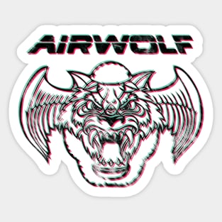 Airwolf Sticker